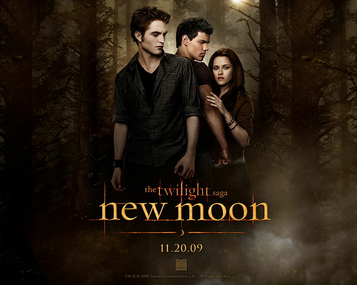 The Twilight New Moon Movie, HD wallpaper