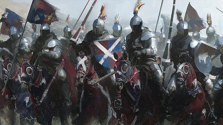 medieval knight shield wallpaper