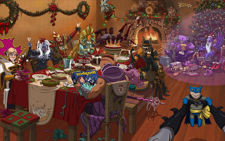 Anti Mage, christmas, Dark Seer, Dazzle, Defense Of The Ancient
