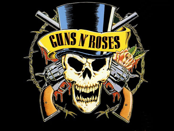 Gun Guns Guns N Roses Entertainment Music HD Art, metal, rock