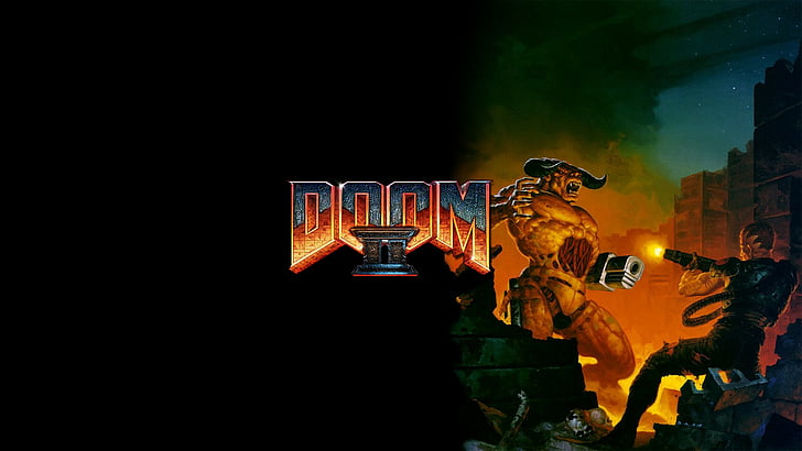 doom, games, retro, HD wallpaper