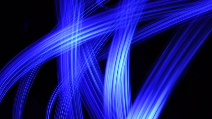 blue, purple, light, electric blue, special effects, laser, HD wallpaper