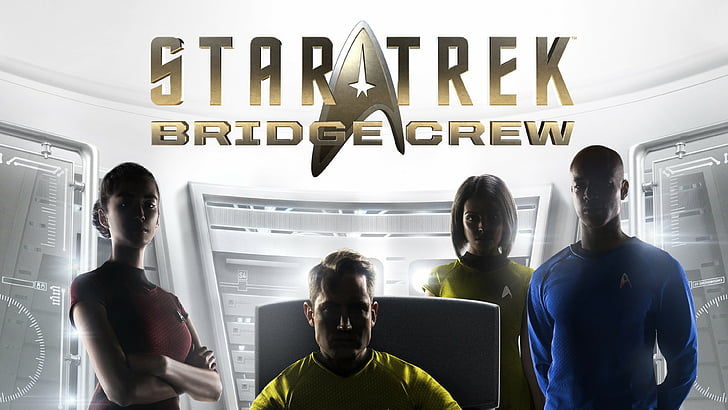 Star Trek Bridge Crew poster, Star Trek: Bridge Crew, VR, 4k