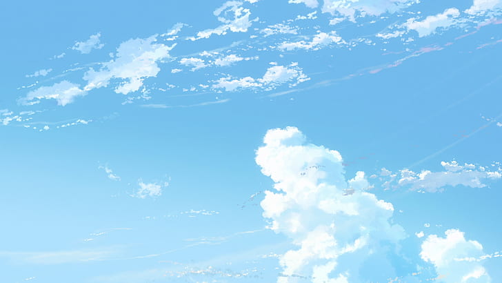 Kimi no Na Wa, clear sky, Cloud sky