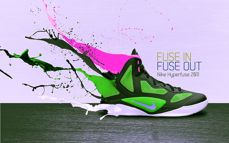 advertising, logo, nike, poster, product, products, shoes, sneakers, HD wallpaper