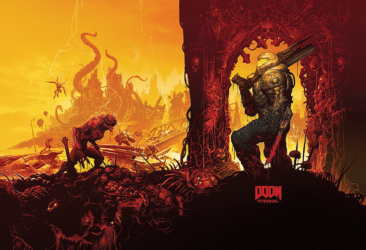 HD wallpaper: Doom, DOOM Eternal | Wallpaper Flare