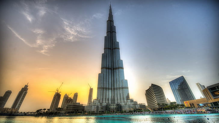 HD wallpaper: Amazing buildings, Burj Khalifa, Dubai, sunset | Wallpaper  Flare