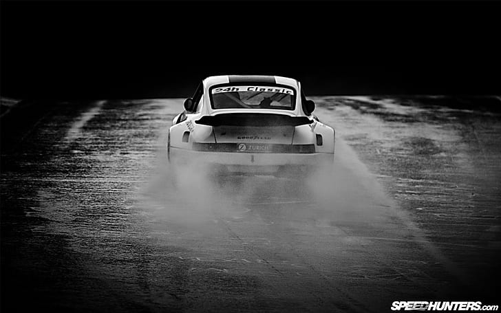 Porsche Nurburgring Track Race Track BW HD, cars, HD wallpaper