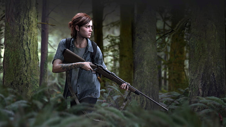The Last of Us Outbreak Day 2018 Game, tree, forest, one person, HD wallpaper