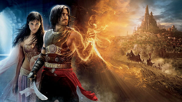 prince of persia the sands of time movies jake gyllenhaal gemma arterton prince of persia, HD wallpaper