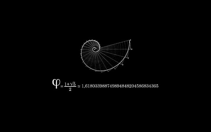 black, math, numbers, equation, HD wallpaper