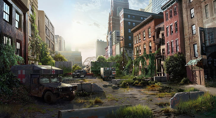 The Last of Us, apocalyptic, building exterior, built structure, HD wallpaper