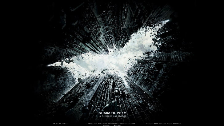 Summer 2012 wallpaper, Batman, digital art, minimalism, simple