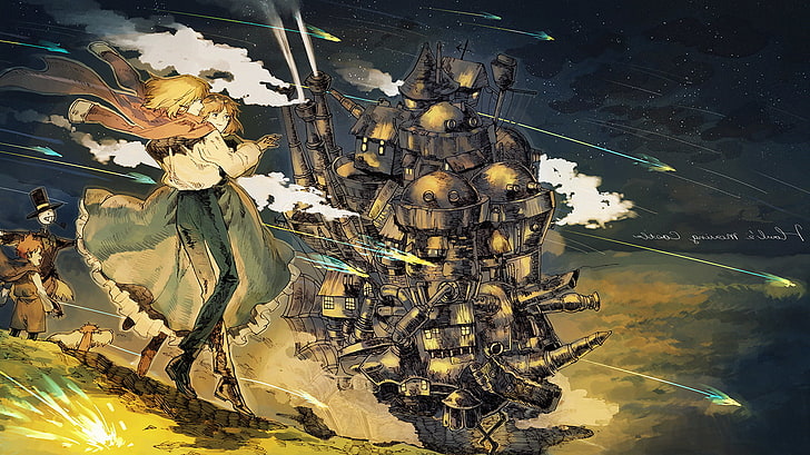 Page 2 Howls Moving Castle 1080p 2k 4k 5k Hd Wallpapers Free Download Wallpaper Flare