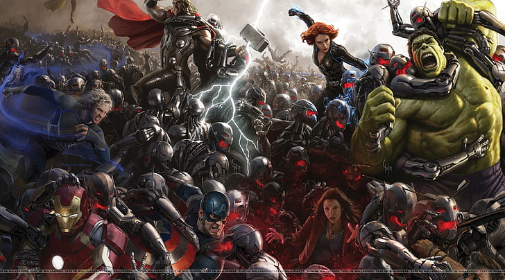 HD wallpaper: Avengers Age of Ultron 4K, Marvel Heroes digital wallpaper,  Movies | Wallpaper Flare