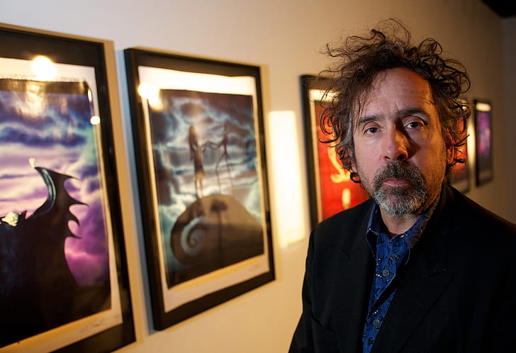 Tim Burton, Paintings, Exhibitions, HD wallpaper