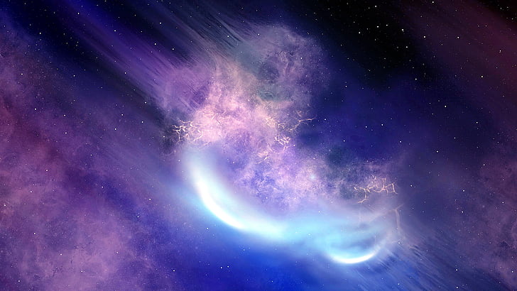 nebula, sky, universe, outer space, astronomical object, phenomenon, HD wallpaper