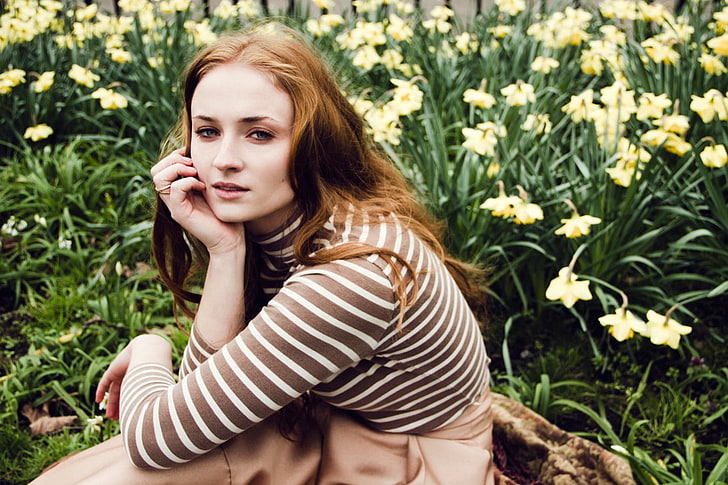 women, actress, Sophie Turner, one person, young adult, young women