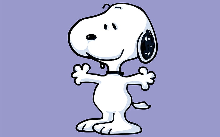 Snoopy cartoon star, HD wallpaper