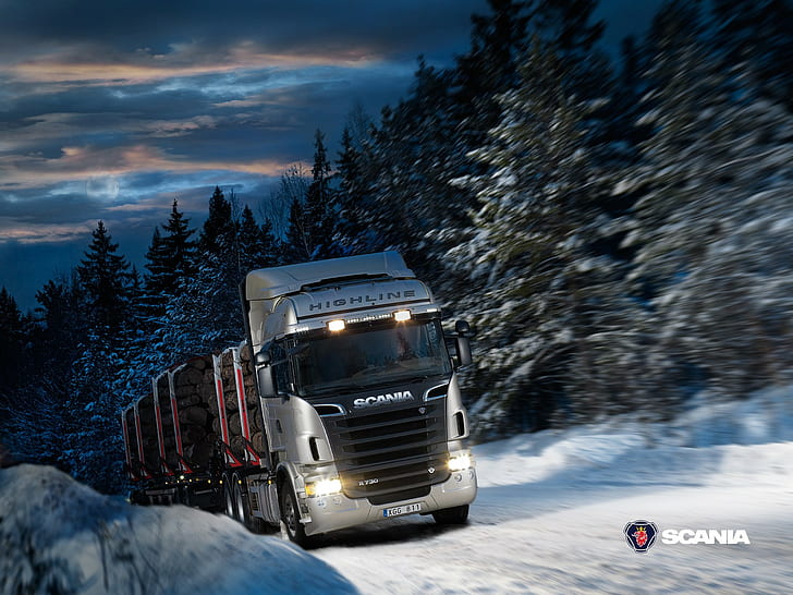 Scania, Truck, vehicle, HD wallpaper