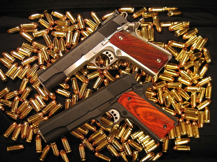 1911, M1911, Handgun, pistol, ammunition