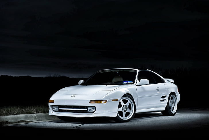 cars, coupe, japan, mr2, spider, toyota, tuning