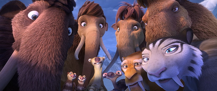 Ice Age 5: Collision Course, mammoths, best animations of 2016