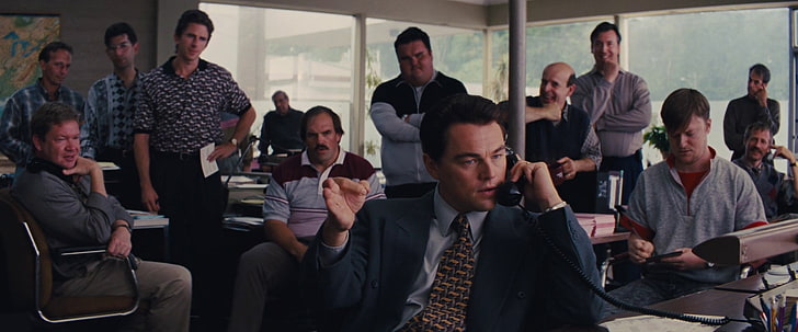 HD wallpaper: the wolf of wall street, group of people, men, adult, large  group of people | Wallpaper Flare