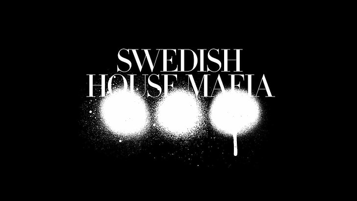 Swedish House Mafia digital wallpaper, house music, typography