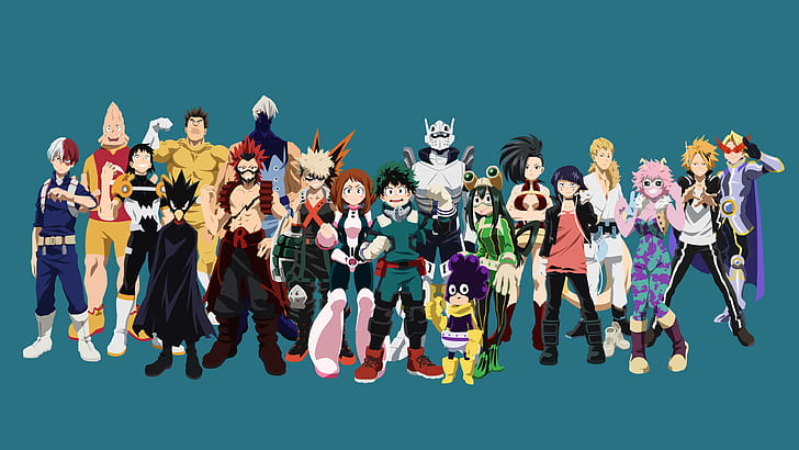 HD wallpaper: Anime, My Hero Academia, Denki Kaminari ...