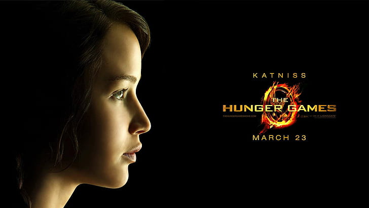 The Hunger Games Katniss HD, movie poster, HD wallpaper