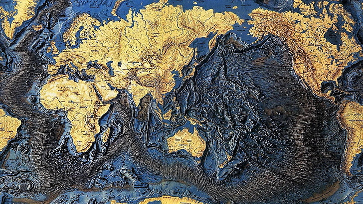 map, technics, world map, cartography, earth, geology, full frame, HD wallpaper