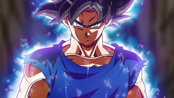 Son Goku, Son Goku illustration, Ultra-Instinct Goku, vector, HD wallpaper