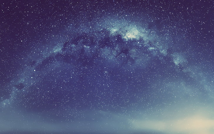milky way, nebula, stars, sky, space, star - space, astronomy, HD wallpaper