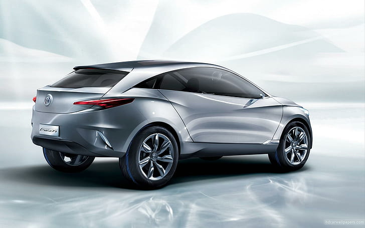 2011 Buick Envision Concept 2, silver crossover suv concept, cars