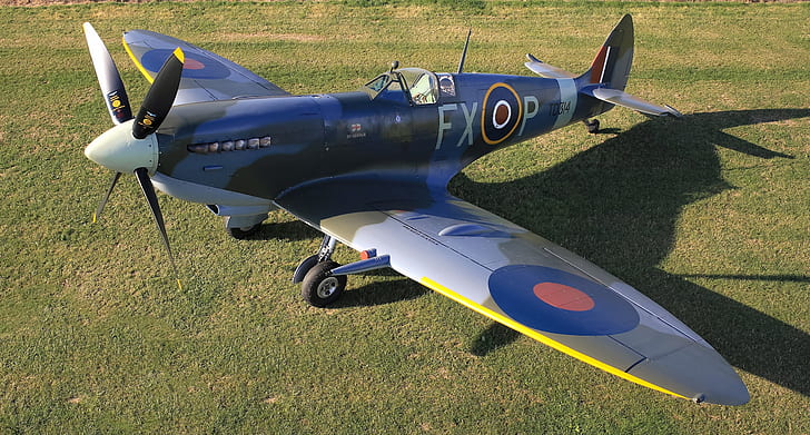 Screw, Fighter, Gun, Spitfire, Supermarine Spitfire, RAF, The Second World War, HD wallpaper