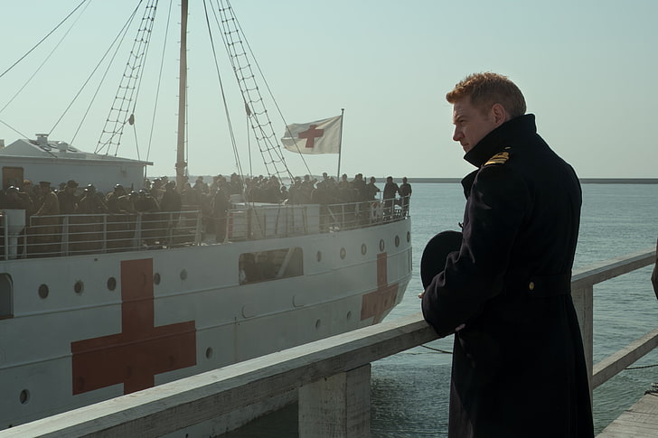 dunkirk 4k wallpaper free, real people, water, railing, architecture