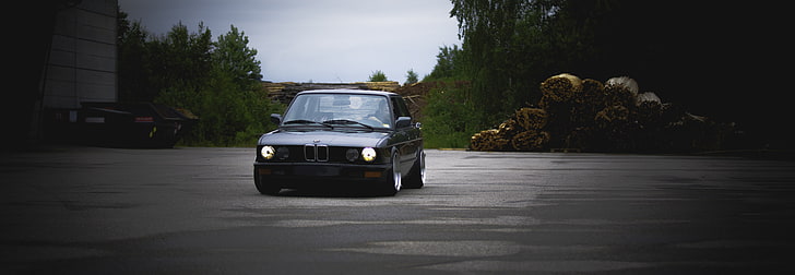 BMW E28, Squatty, Stance, lowered, transportation, mode of transportation, HD wallpaper