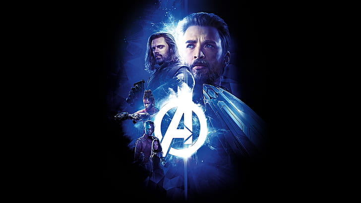 Avengers Infinity War Captain America Winter Soldier Nebula Mantis Shuri 4K 8K, HD wallpaper