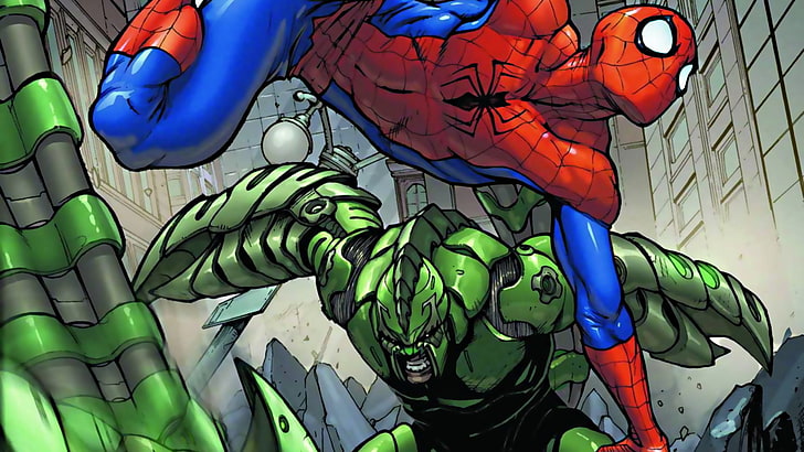HD wallpaper: Spider-Man, Scorpion (Marvel Comics) | Wallpaper Flare