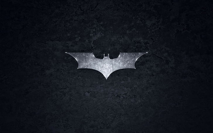 Batman, The Dark Knight, DC Comics, logo, superhero, HD wallpaper