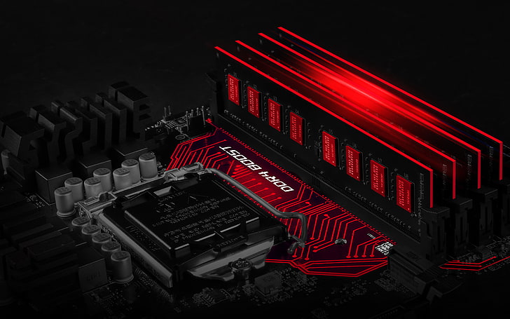 HD wallpaper: black and red motherboard, PC gaming, motherboards, MSI,  computer | Wallpaper Flare
