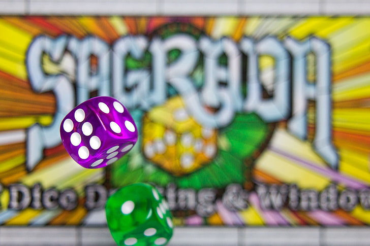 board games, Sagrada, dice, multi colored, no people, close-up, HD wallpaper