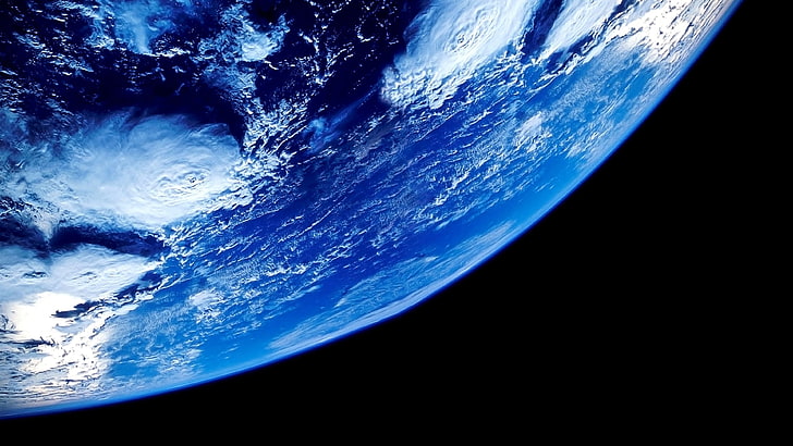 planet earth, earth, space, blue, planet - Space, sea, astronomy, HD wallpaper