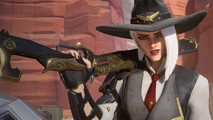 game, Blizzard, Ashe, Overwatch