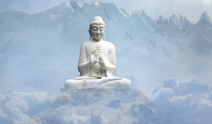 Religious, Buddha, Buddhism, Cloud, Statue
