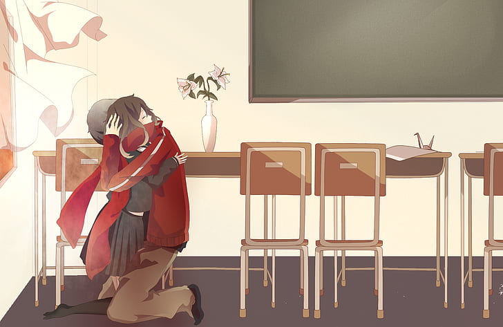 Anime, Kagerou Project, Ayano Tateyama, Shintaro Kisaragi, HD wallpaper