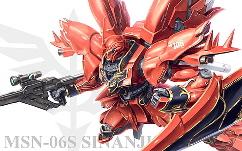 Hd Wallpaper Anime Gundam Msn 04 Sazabi Mecha Wallpaper Flare