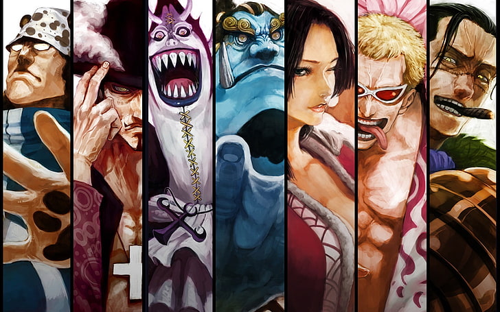 Hd Wallpaper One Piece Panels Multi Colored Representation Clothing Wallpaper Flare
