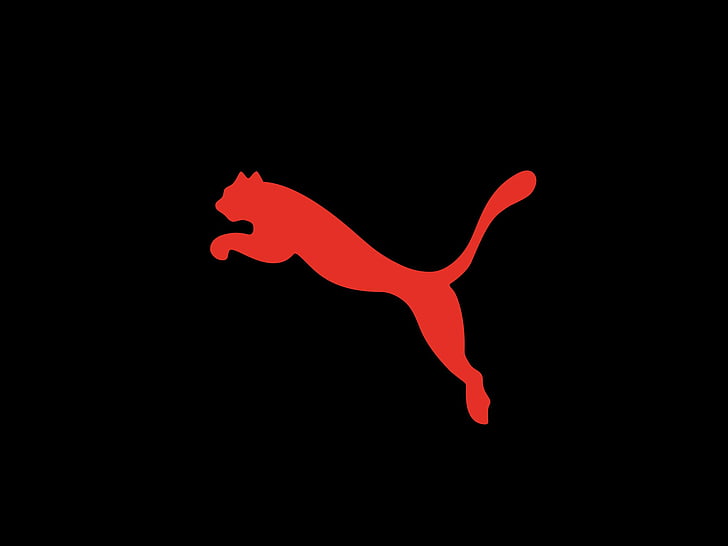 puma logo red